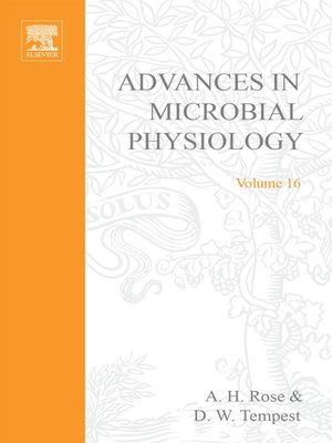 cover image of Advances in Microbial Physiology
